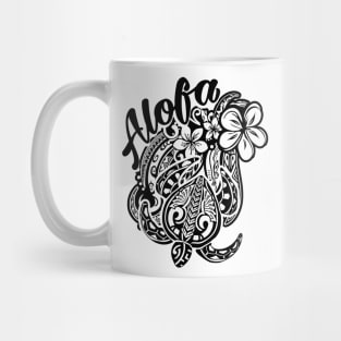 Vintage Samoan Alofa Tribal Badge Mug